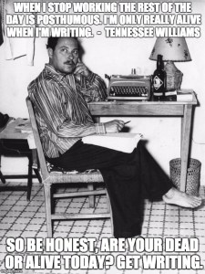 Tennessee Williams dead
